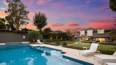 Elegant poolside living awaits