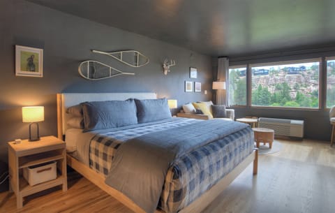 Peaceful nights and restful mornings start right here in the King bed.