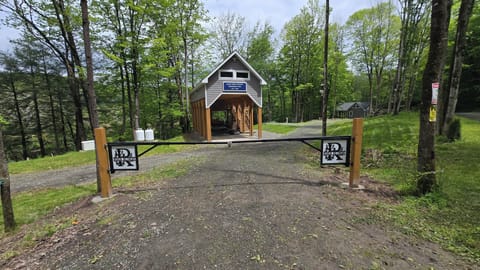 Entrance to Rose's RV Parking Area