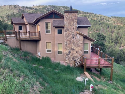 View of House driving up the road