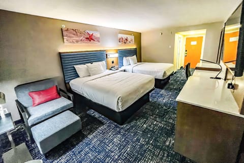 In-room safe, desk, blackout drapes, iron/ironing board