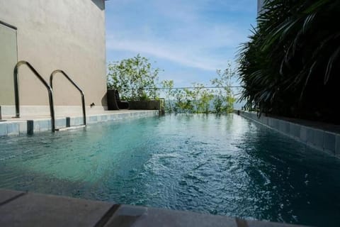 Deluxe Double or Twin Room, Balcony, Garden View | Pool | Outdoor pool
