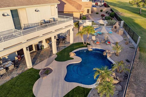 Welcome to SHANDY LANDING, our Mesa home with resort amenities and a view of the 13th tee on the Augusta Ranch Golf course.
