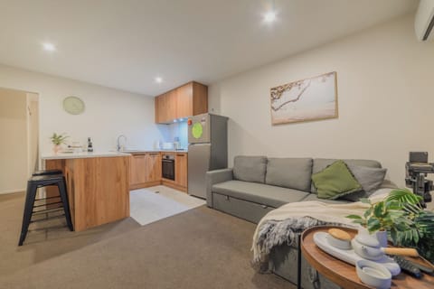 Living area + Kitchen open layout