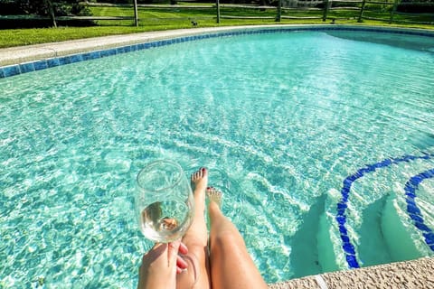 Nothing better than a summer time dip in a saltwater pool