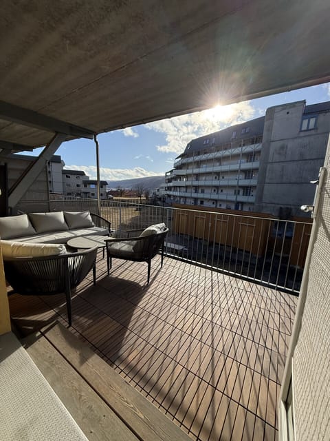 Cosy terrace with a seating area