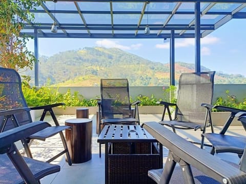Deluxe Double Room, Balcony, Mountain View | Terrace/patio