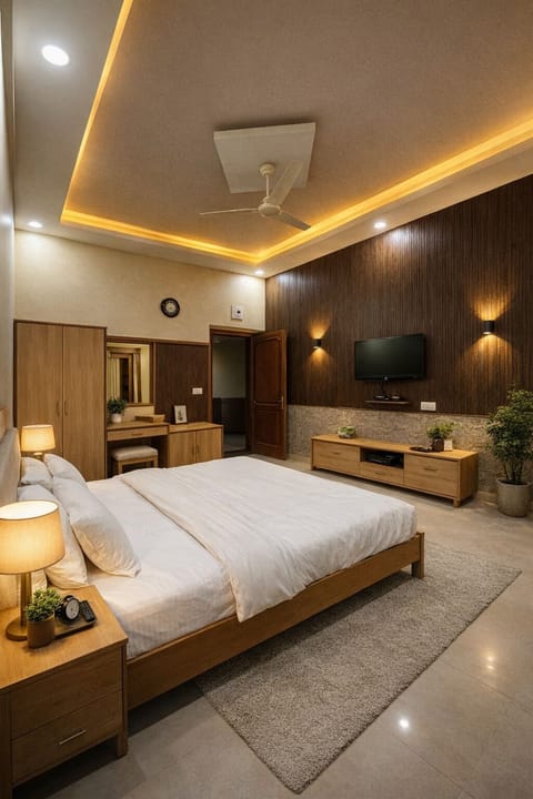 Deluxe Single Room, Garden View | Desk, laptop workspace
