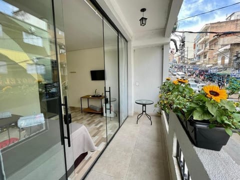 Standard Triple Room, Balcony, City View | Terrace/patio