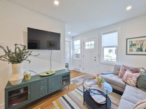 Cozy living space with modern decor.