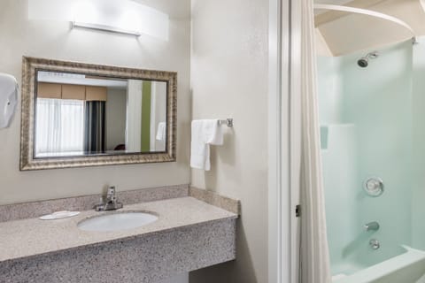 Free toiletries, hair dryer, towels, soap