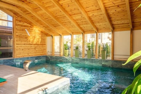 Sauna, hot tub, steam room