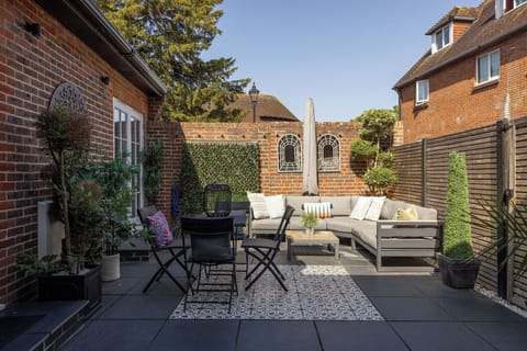 Garden seating area 