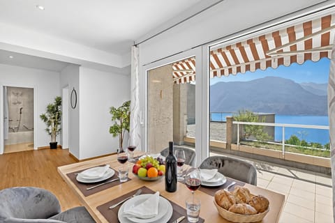 Standard Apartment, 1 Bedroom, Air conditioning (Lugano Sun & View) | Outdoor dining