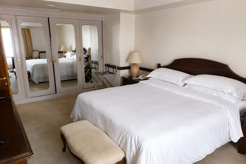 Bedroom. Interior and views may vary based on location and availability.