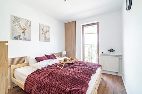 Bright Apartment with Balcony in Kraków | Book Now with RENTUJEMY.COM