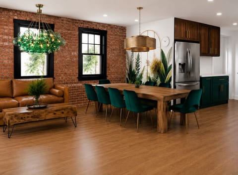 PHOTOS ARE AI RENDERINGS OF FUTURE FURNISHINGS - HOME CURRENTLY UNDER RENOVATION 