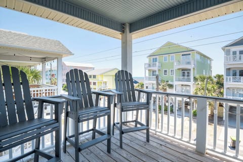 Primary Ensuite Deck with Ocean Views