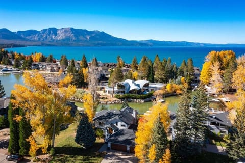Our home in the Fall (middle lower house)