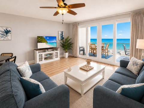 Living room with stunning views!