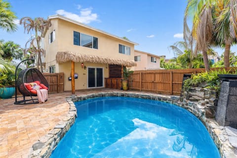 Large private pool