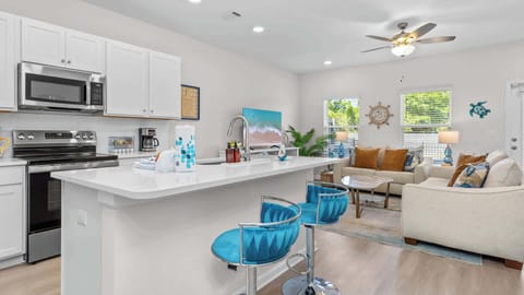 A modern retreat just moments from the shore
