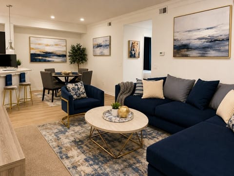 Blue Haven Living Room