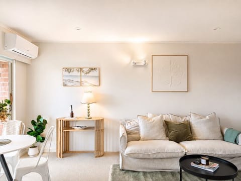 Bright spacious living and dining area