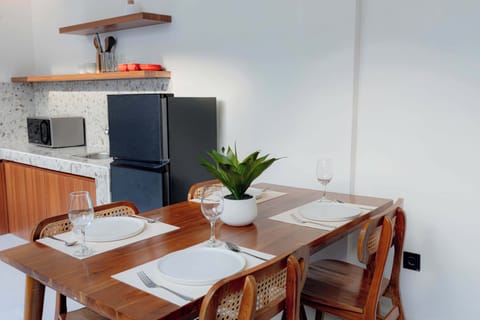 Villa, 2 Bedrooms, Private Pool | Private kitchen | Coffee/tea maker, fridge, microwave, stovetop