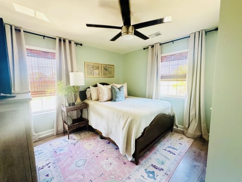 Master bedroom with view of the bay!