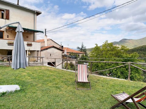 Mountain Range, Valley, Balcony, Mountain Village, Ridge, Alps, Bicycle, Fence, Outdoor Furniture
