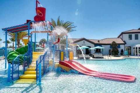 Interactive Resort Splash Pad and Water Slides
