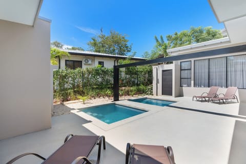 View of the private pool