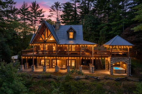 Private mountaintop escape with epic views & your own mini golf.