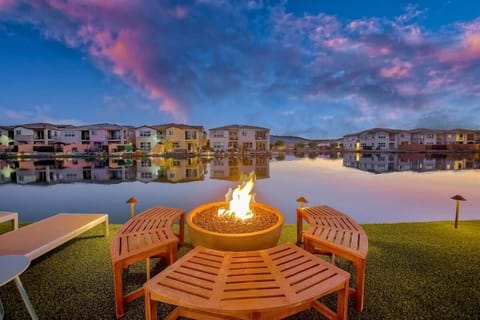 Gather around the lakeside fire pit under the stars, creating unforgettable memories with loved ones.