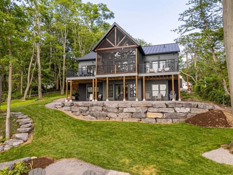 backyard showing lawn