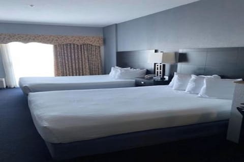 Stretch out on plush beds and stream your favorite shows.