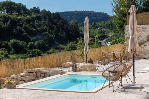 Poolside Lounge Area with Panoramic Views
