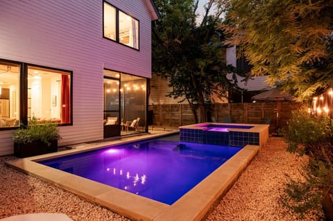 Soak in the pool and after a day of visiting Austin's best locations.