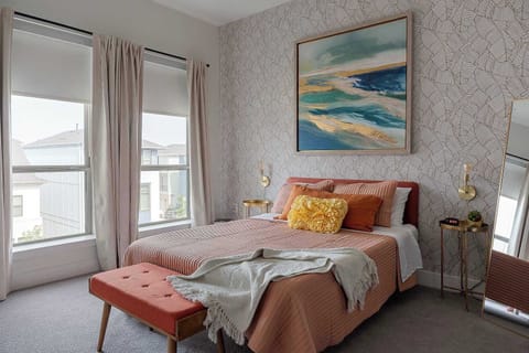 Cozy nights await, comfy Queen bed