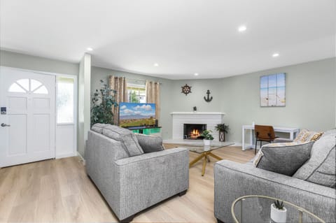 Enjoy this bright and open living area.