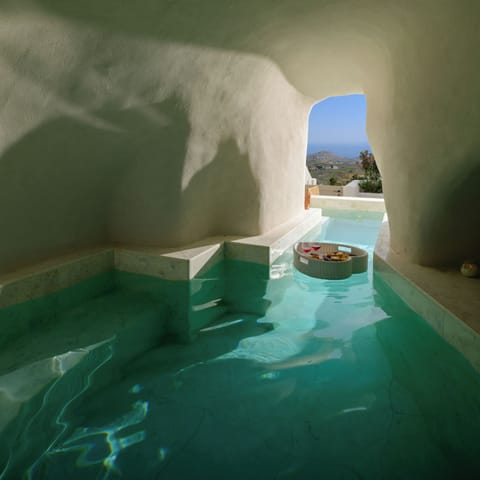 Premium Suite with Heated Plunge Pool and Sea View | View from room