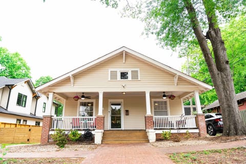 Welcome to our bungalow with one of the best front porches around! 