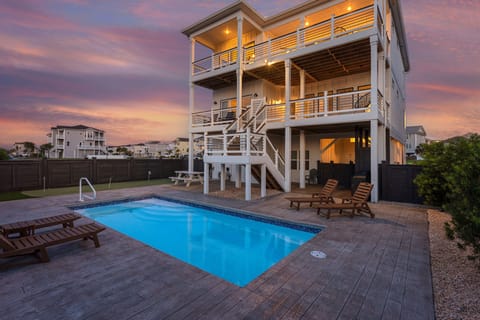 Private pool, sunset views, and spacious balconies for coastal relaxation