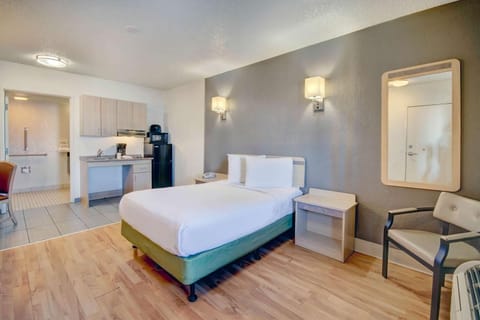 Bedroom. Interior and views may vary based on location and availability.
