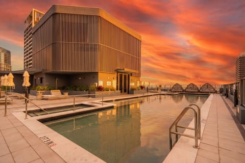 Rooftop pool
