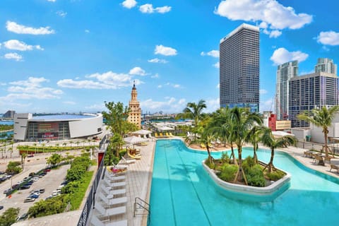 Rooftop pool
