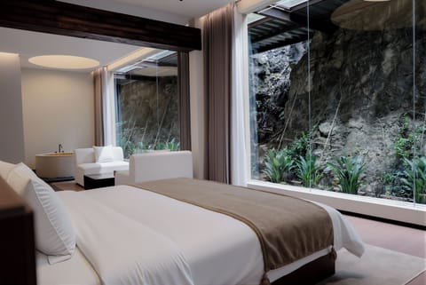 Luxury Suite, 1 King Bed, Hill View | View from room