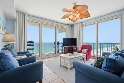 Living Room with Wrap-Around Views!