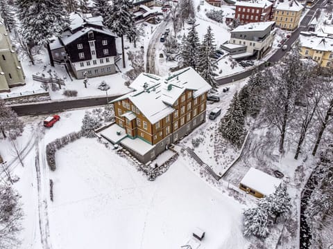 Building, Window, House, Residential Area, Human Settlement, Home, Winter, Historic House, Freezing